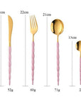 Grecia - Luxury Unique Handle Cutlery Set