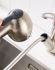 Ellis - Deck Mounted Pull Out Copper Kitchen Faucet