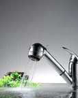Ellis - Deck Mounted Pull Out Copper Kitchen Faucet