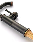 Anaia - Vintage Style Brass Bathroom Faucet