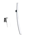 Miquel - Chrome Wall Mounted Waterfall Spout Bathroom Faucet