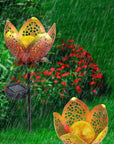 Solar Powered Flower Stake Garden Light