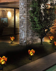 Solar Powered Flower Stake Garden Light