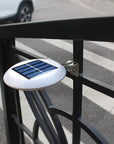 Malvin - Solar Powered Outdoor Pathway LED Wall Lamp
