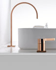 Raffo - Long Tube Two Hole Bathroom Sink Faucet