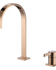 Raffo - Long Tube Two Hole Bathroom Sink Faucet