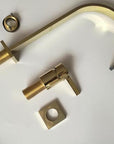 Raffo - Long Tube Two Hole Bathroom Sink Faucet