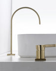 Raffo - Long Tube Two Hole Bathroom Sink Faucet