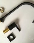 Raffo - Long Tube Two Hole Bathroom Sink Faucet