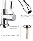 Trey - Chrome Lead-Free Kitchen Filter Faucet