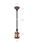 Veda - Vintage Industrial Hanging Light