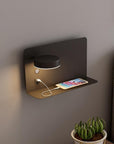 Rowan - LED Bedside Wall Lamp USB Charger