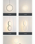 Kavita - Circular LED Hanging Light