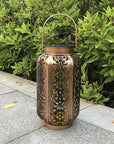 Soraya - LED Solar Powered Outdoor Moroccan Lamp