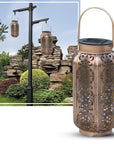 Soraya - LED Solar Powered Outdoor Moroccan Lamp