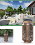Soraya - LED Solar Powered Outdoor Moroccan Lamp