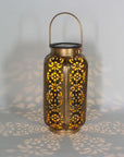 Soraya - LED Solar Powered Outdoor Moroccan Lamp