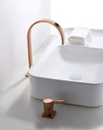 Raffo - Long Tube Two Hole Bathroom Sink Faucet