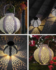 Lily - Vintage Shadow Cast Lantern