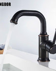 Anaia - Vintage Style Brass Bathroom Faucet