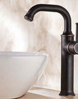 Anaia - Vintage Style Brass Bathroom Faucet