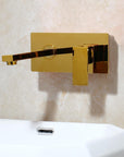 Laney - Wall Mounted Brass Nozzle Bathroom Faucet