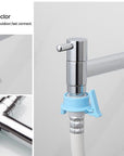 Linus - Chrome Wall Mounted Bathroom Faucet