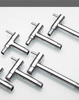 Linus - Chrome Wall Mounted Bathroom Faucet