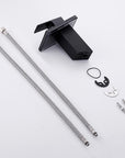 Belva - Solid Glass Bathroom Mixer Faucet