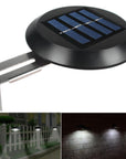 Malvin - Solar Powered Outdoor Pathway LED Wall Lamp