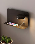 Rowan - LED Bedside Wall Lamp USB Charger