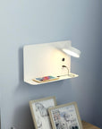 Rowan - LED Bedside Wall Lamp USB Charger