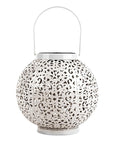 Bode - Round Solar Hanging Shadow Cast Lantern