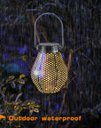 Zaid - Solar Outdoor Shadow Cast Lantern