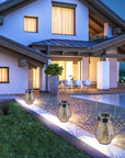 Zaid - Solar Outdoor Shadow Cast Lantern