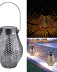 Zaid - Solar Outdoor Shadow Cast Lantern