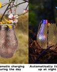 Zaid - Solar Outdoor Shadow Cast Lantern