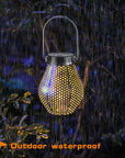 Zaid - Solar Outdoor Shadow Cast Lantern