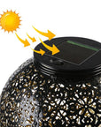 Jamila - Solar Garden Shadow Cast Lantern