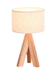 Lizbeth - Three Leg Wooden Base Lamp