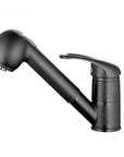 Ellis - Deck Mounted Pull Out Copper Kitchen Faucet
