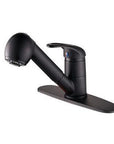 Ellis - Deck Mounted Pull Out Copper Kitchen Faucet