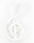 LED Music Note Wall Lamp