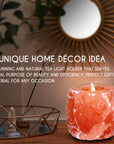 Himalayan Pink Salt Tea Light Holder