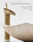 Clifton - Elegant Single Handle Waterfall Bathroom Faucet