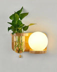 Lyla - LED Lamp Planter & Shelves Combo