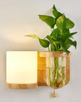 Lyla - LED Lamp Planter & Shelves Combo