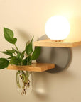 Lyla - LED Lamp Planter & Shelves Combo