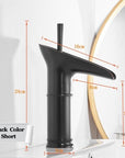 Clifton - Elegant Single Handle Waterfall Bathroom Faucet