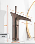 Clifton - Elegant Single Handle Waterfall Bathroom Faucet